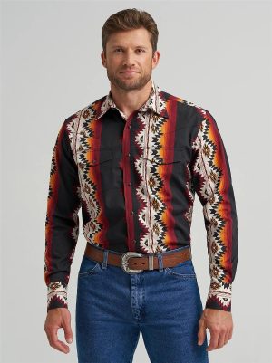 WRANGLER CHECOTAH WESTERN LONG SLEEVE