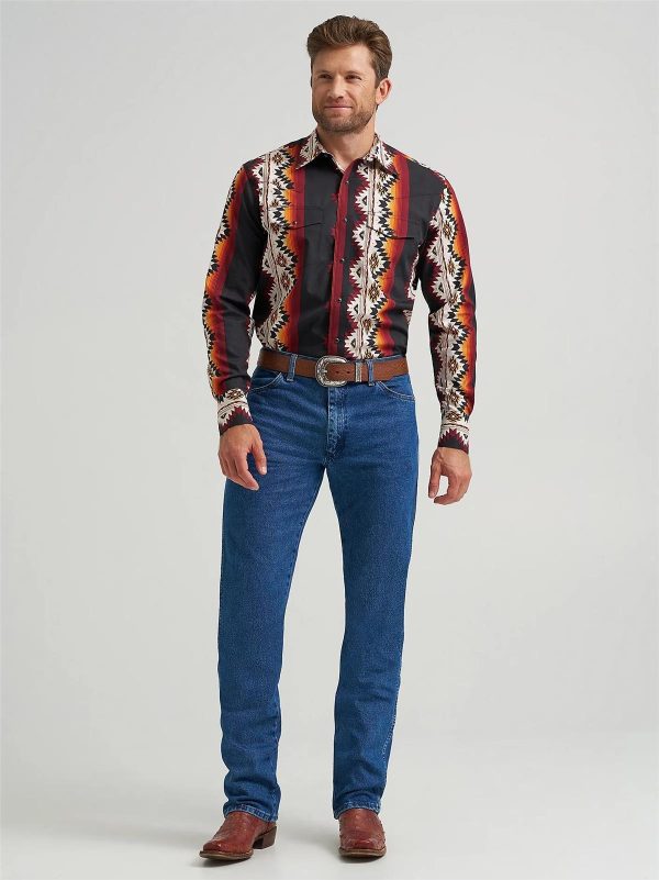 WRANGLER CHECOTAH WESTERN LONG SLEEVE - Image 3