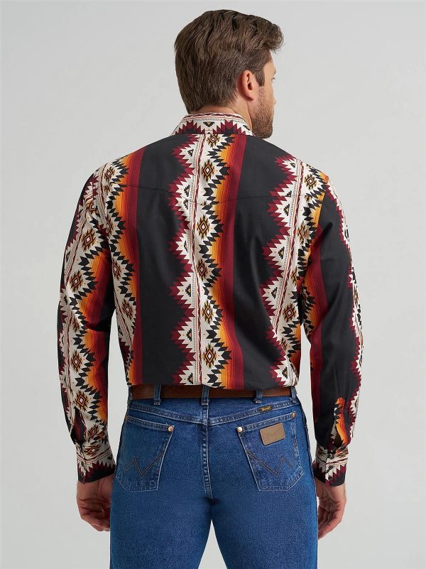 WRANGLER CHECOTAH WESTERN LONG SLEEVE - Image 4