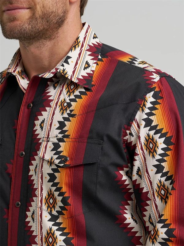 WRANGLER CHECOTAH WESTERN LONG SLEEVE - Image 5