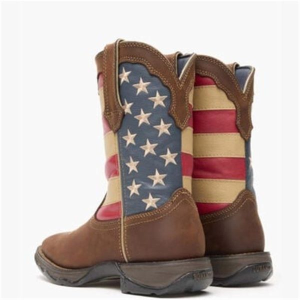 ROCKY BRANDS D-252 WMN BRN 10 WESTERN - Image 4