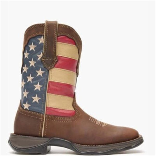 ROCKY BRANDS D-252 WMN BRN 10 WESTERN - Image 6