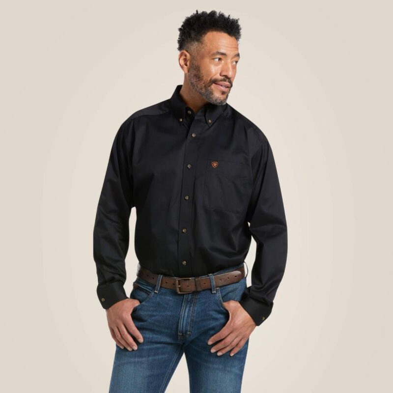 ARIAT INTERNATIONAL INC BLACK SOLID TWILL