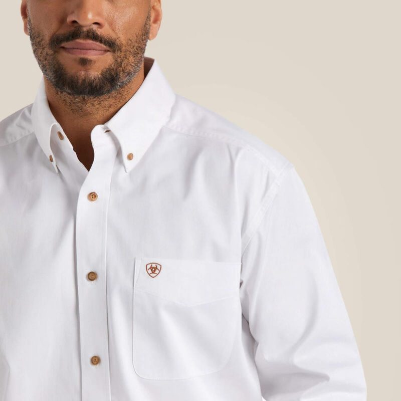 ARIAT INTERNATIONAL INC WHITE SOLID TWILL - Image 4