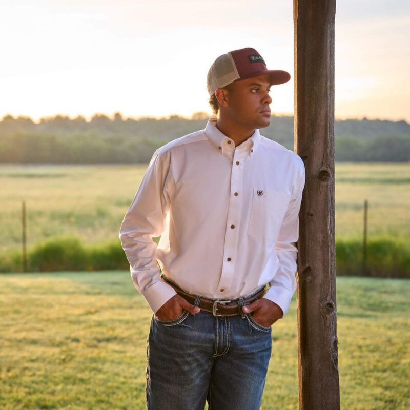 ARIAT INTERNATIONAL INC WHITE SOLID TWILL - Image 5