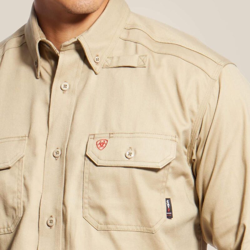 ARIAT INTERNATIONAL INC FR SOLID KHAKI L/S - Image 5