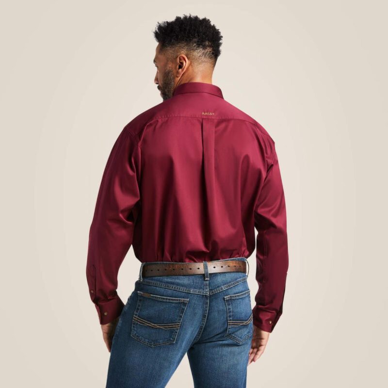 ARIAT INTERNATIONAL INC BURGANDY SOLID TWILL - Image 3