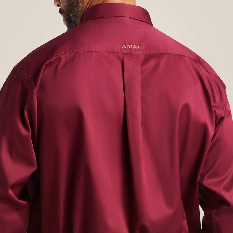 ARIAT INTERNATIONAL INC BURGANDY SOLID TWILL - Image 5