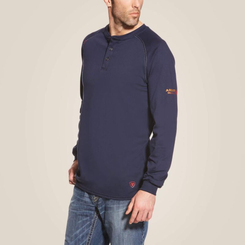ARIAT INTERNATIONAL INC FR HENLEY NAVY