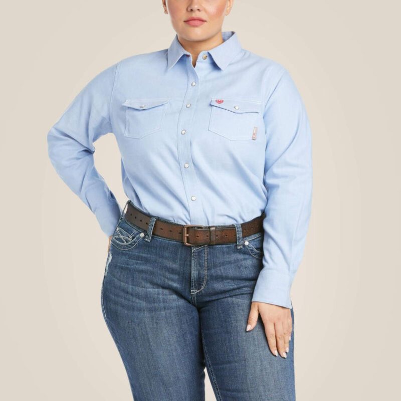 ARIAT INTERNATIONAL INC WMNS FR BL TWILL L/S - Image 3