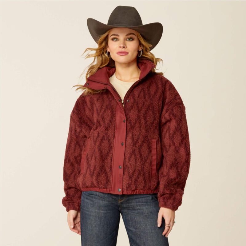 ARIAT INTERNATIONAL INC WMS SHERPA BLOCKED JKT - Image 3