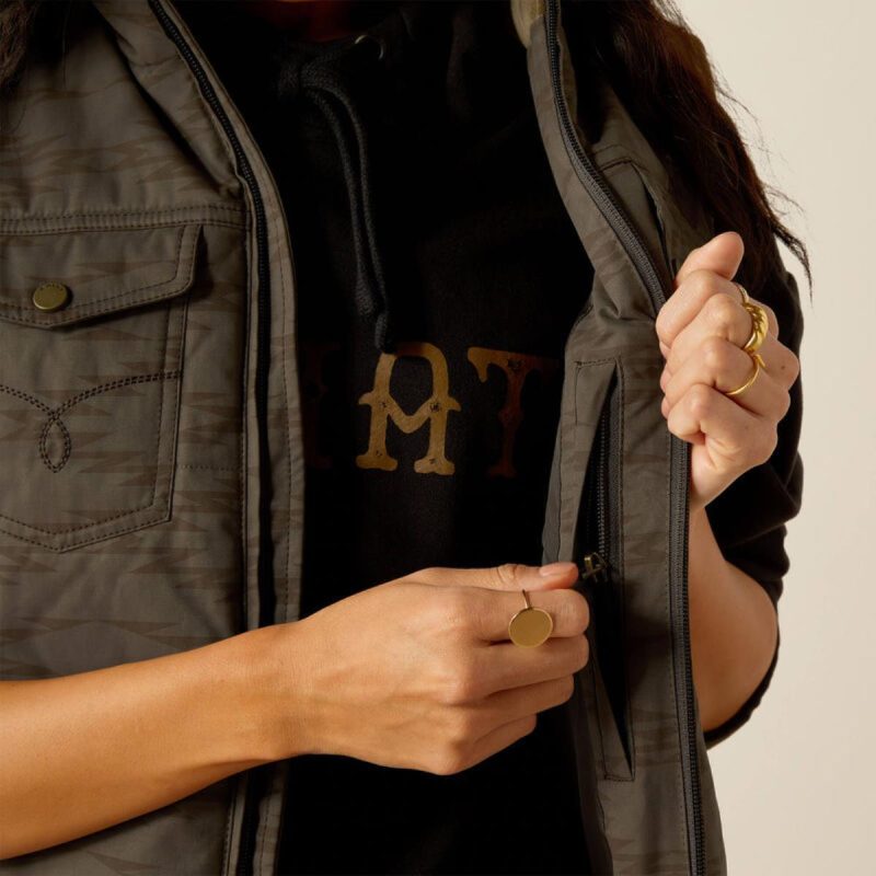 ARIAT INTERNATIONAL INC WMS GRIZZLY QUILTED VEST - Image 4