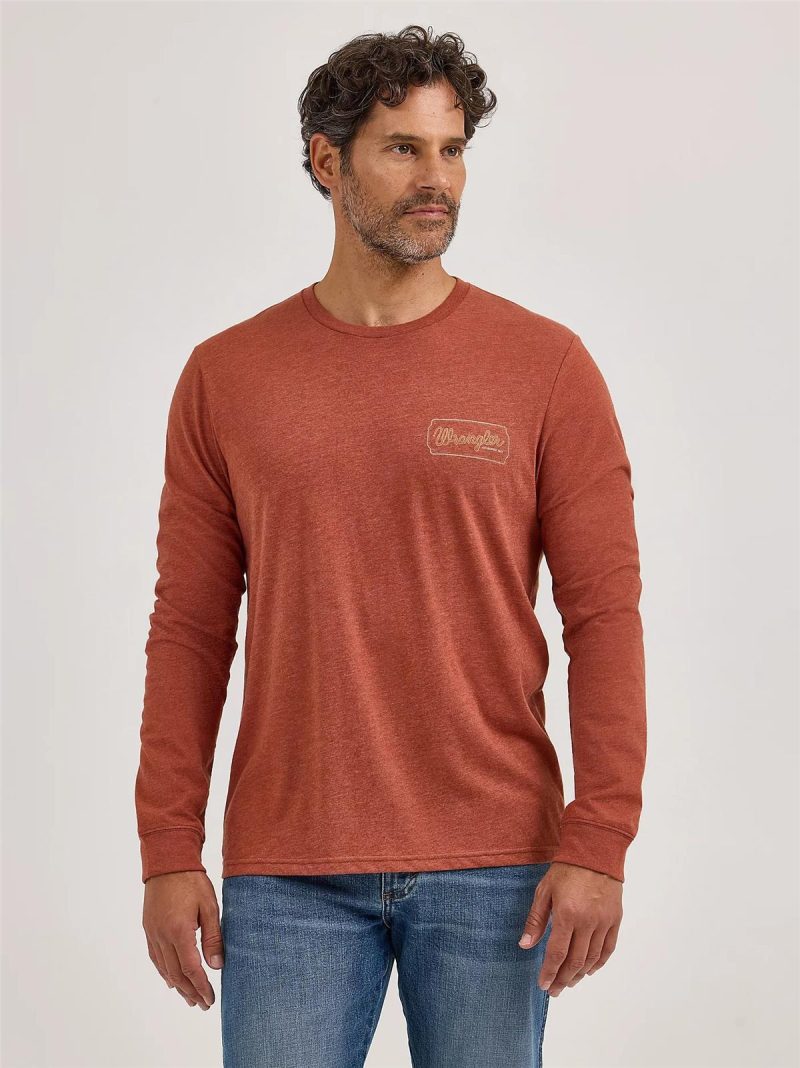 WRANGLER WRANGLER GRAPHIC LONG SLEEVE T