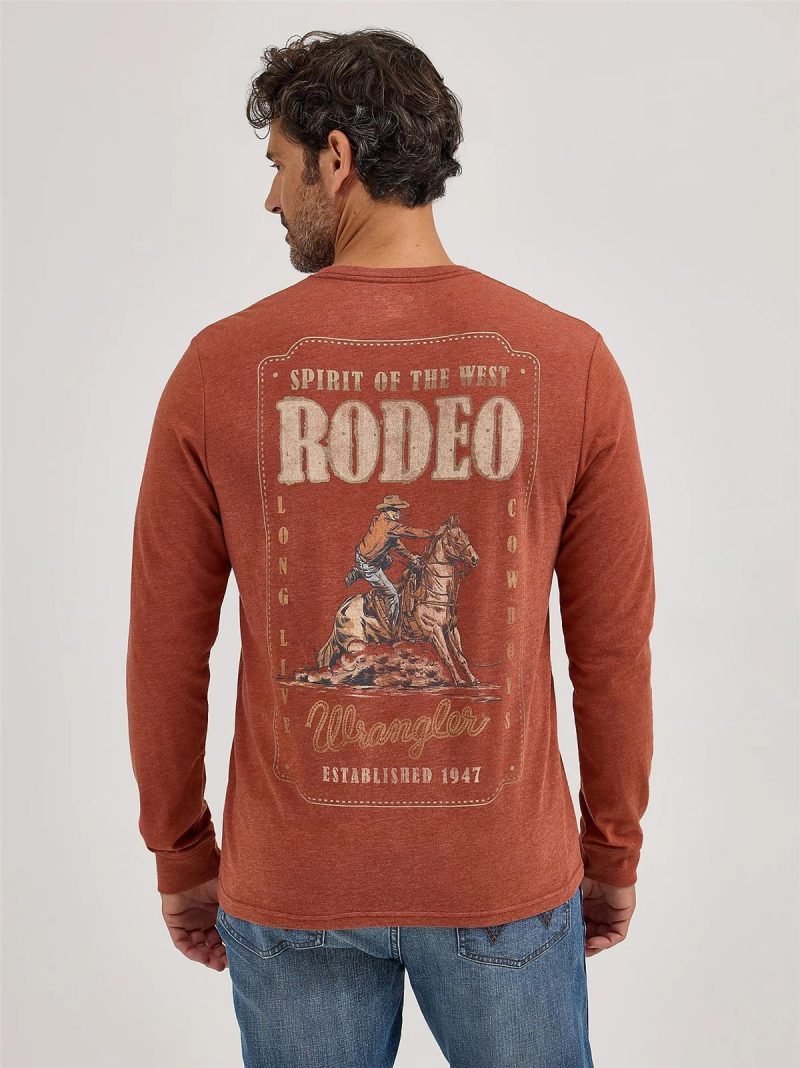 WRANGLER WRANGLER GRAPHIC LONG SLEEVE T - Image 3