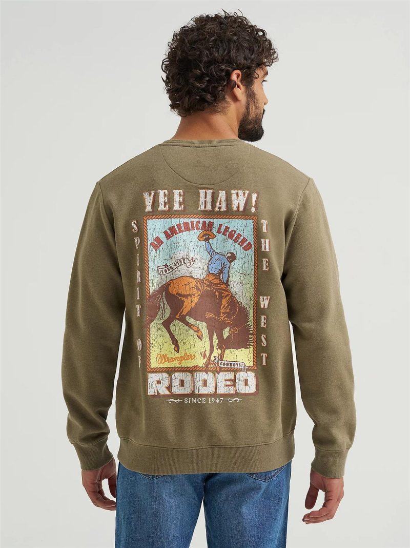 WRANGLER WRANGLER GRAPHIC PULLOVER - RE - Image 3
