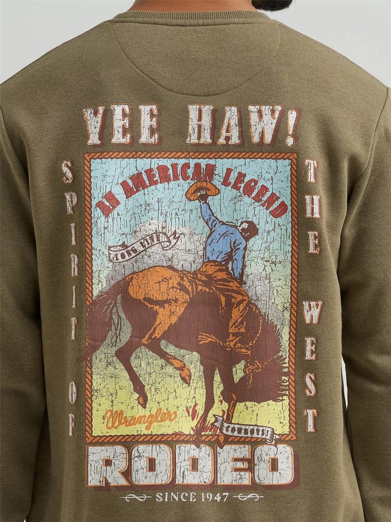 WRANGLER WRANGLER GRAPHIC PULLOVER - RE - Image 5