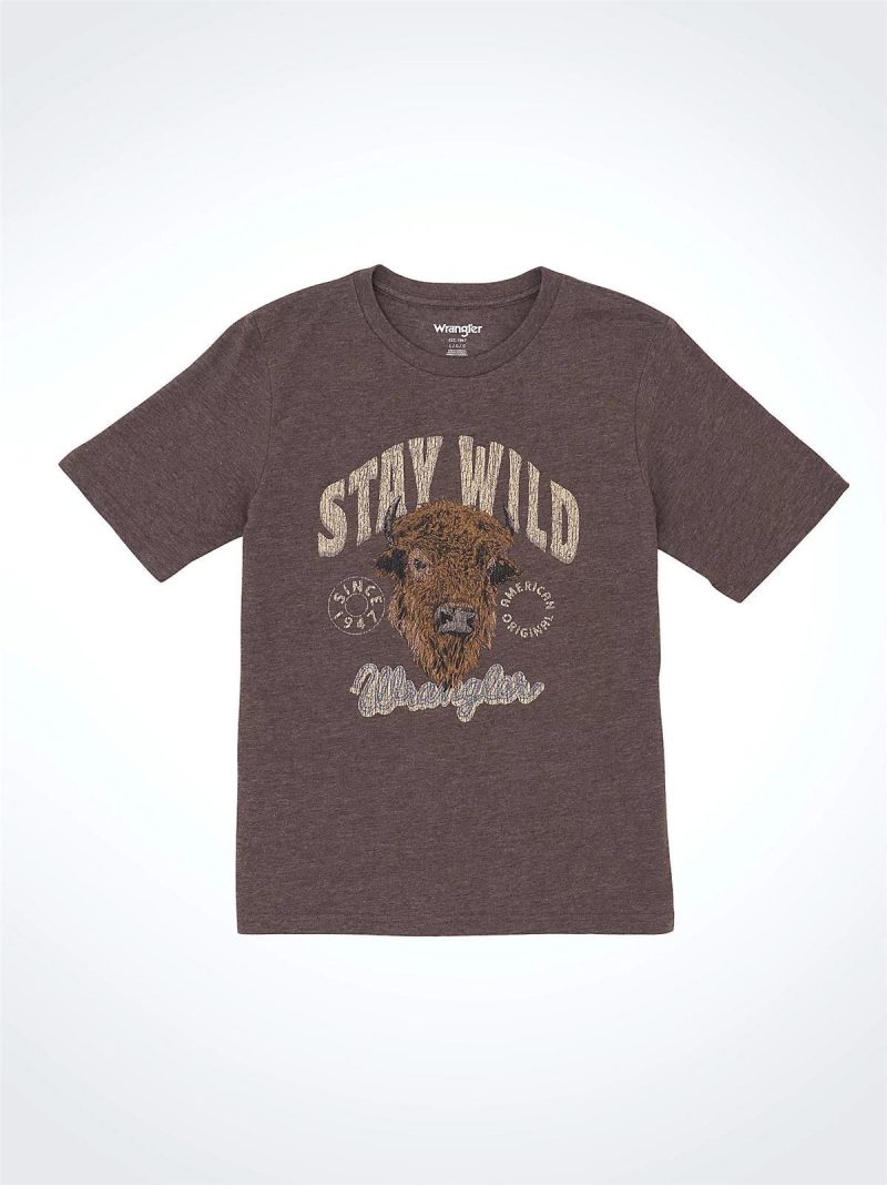 WRANGLER WRANGLER BOYS SHORT SLEEVE T-S