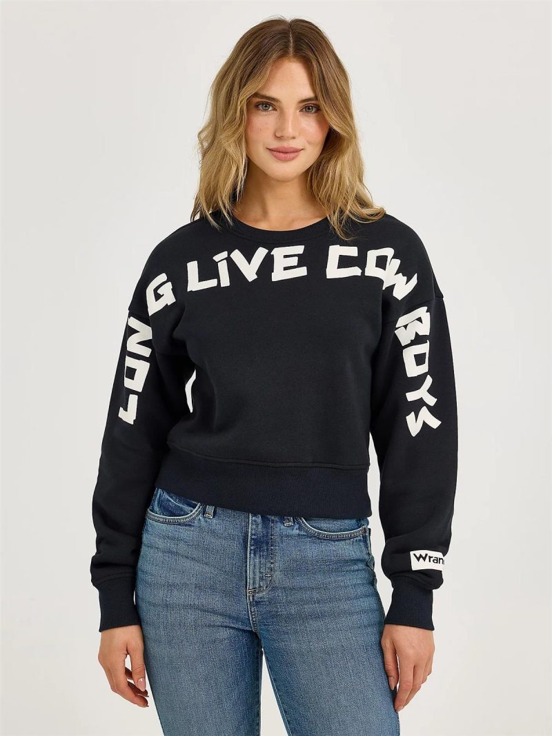WRANGLER WRANGLER RETRO PUNCHY SWEATSHI