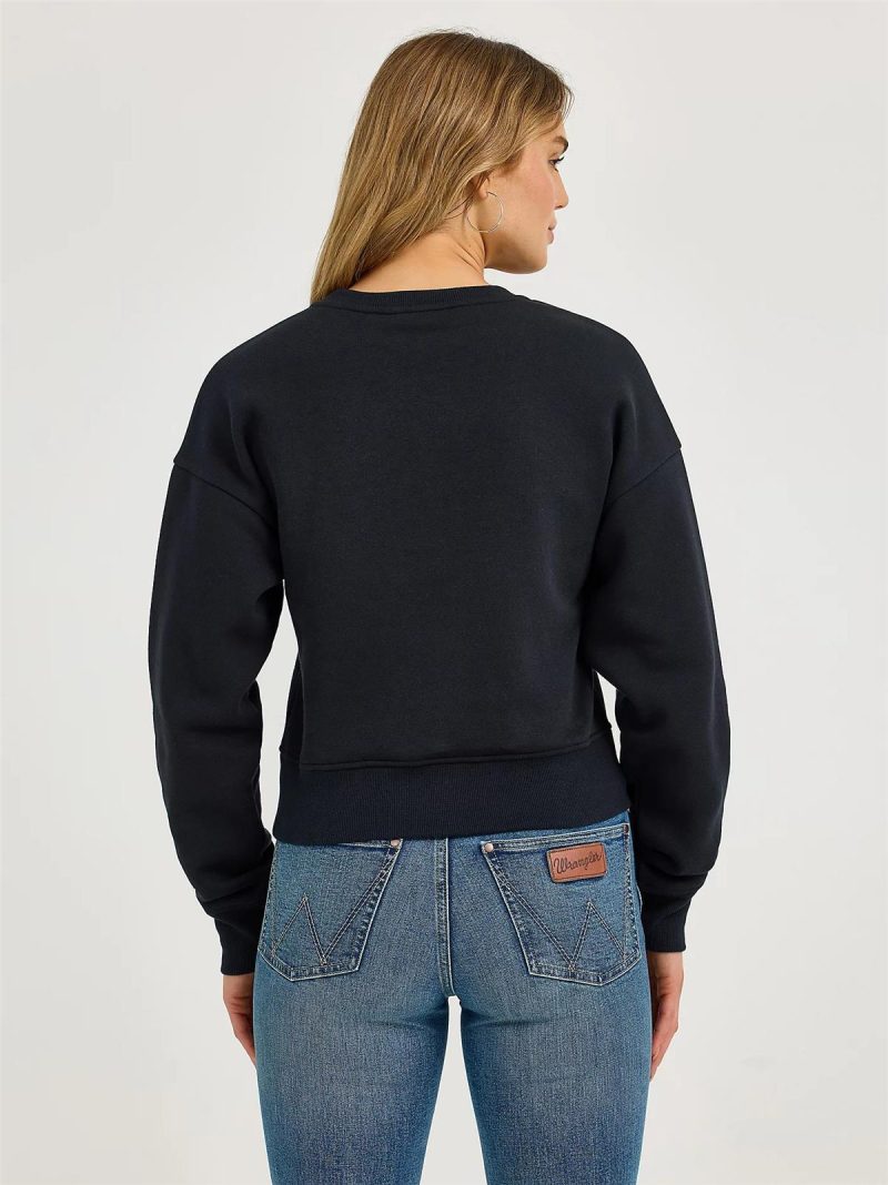 WRANGLER WRANGLER RETRO PUNCHY SWEATSHI - Image 3