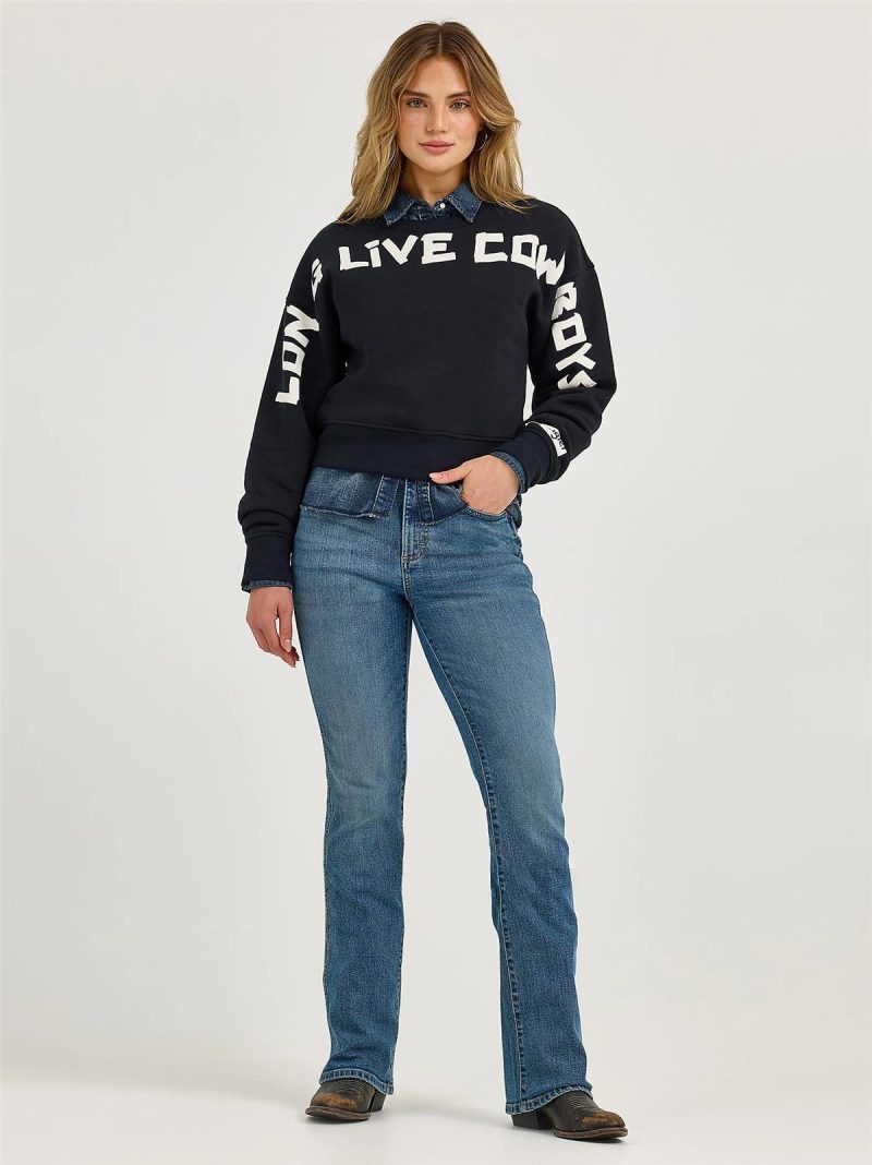 WRANGLER WRANGLER RETRO PUNCHY SWEATSHI - Image 4
