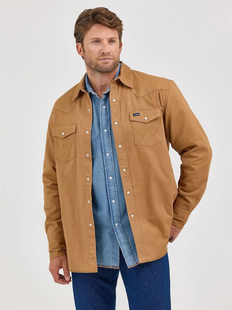 WRANGLER WRANGLER FLANNEL LINED WORKSHI