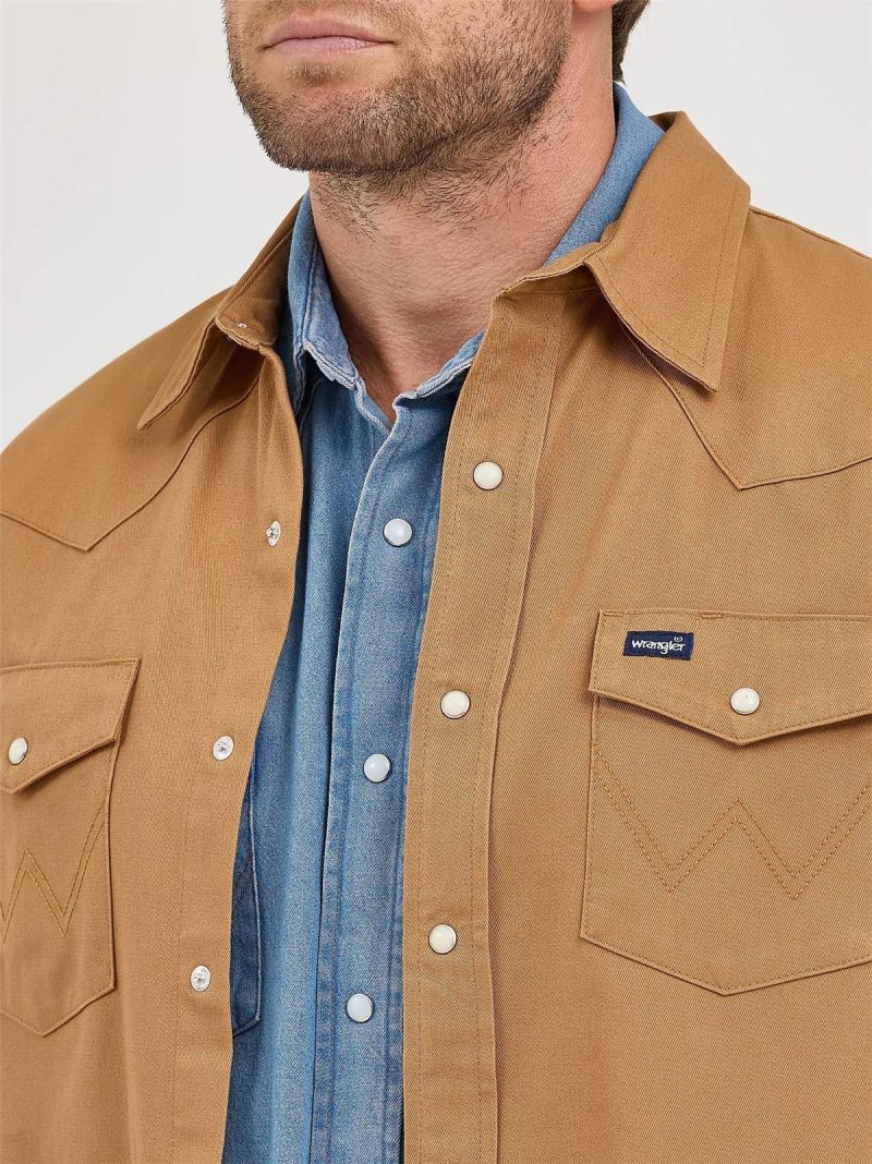 WRANGLER WRANGLER FLANNEL LINED WORKSHI - Image 5