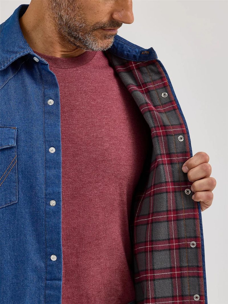 WRANGLER WRANGLER FLANNEL LINED WORKSHI - Image 5