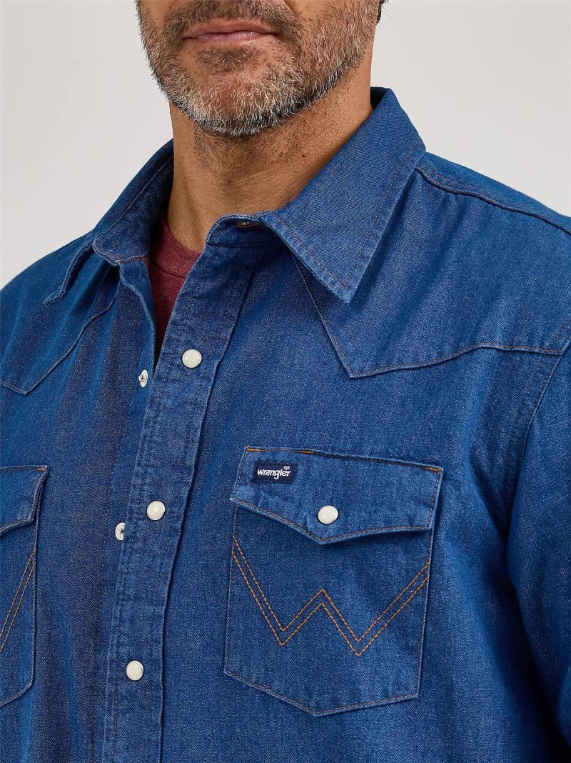 WRANGLER WRANGLER FLANNEL LINED WORKSHI - Image 6