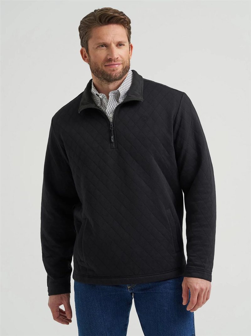 WRANGLER GEORGE STRAIT 1/4 ZIP PULLOVER