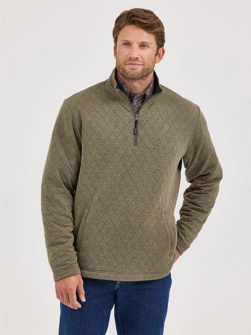 WRANGLER GEORGE STRAIT 1/4 ZIP PULLOVER