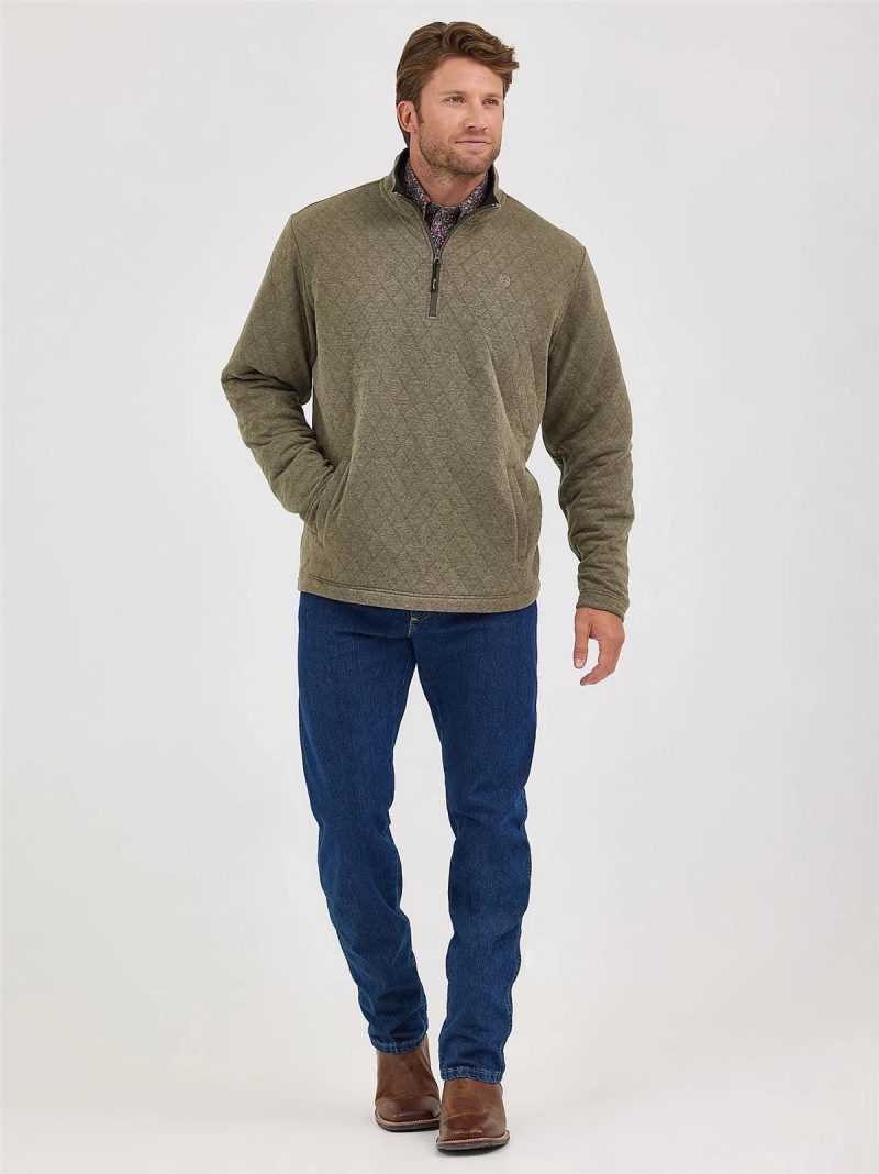WRANGLER GEORGE STRAIT 1/4 ZIP PULLOVER - Image 4