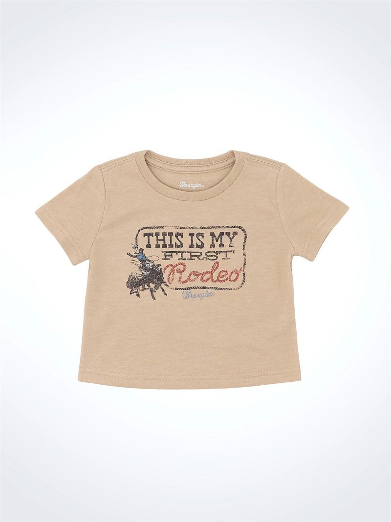 WRANGLER WRANGLER BABY BOY GRAPHIC SHOR
