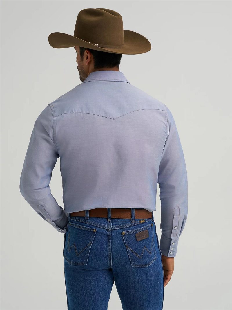 WRANGLER WRANGLER WESTERN CHAMBRAY LONG - Image 3
