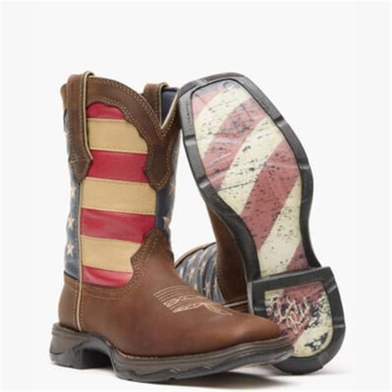 ROCKY BRANDS D-252 WMN BRN 10 WESTERN - Image 3