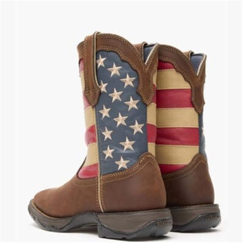 ROCKY BRANDS D-252 WMN BRN 10 WESTERN - Image 4