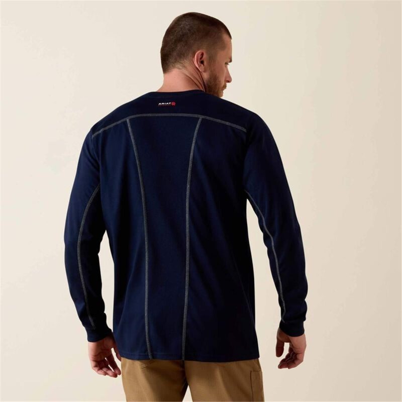 ARIAT INTERNATIONAL INC FR AC CREW NAVY - Image 3