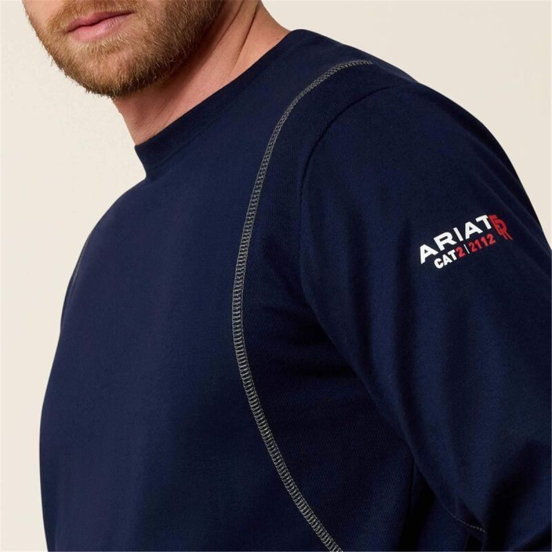 ARIAT INTERNATIONAL INC FR AC CREW NAVY - Image 4