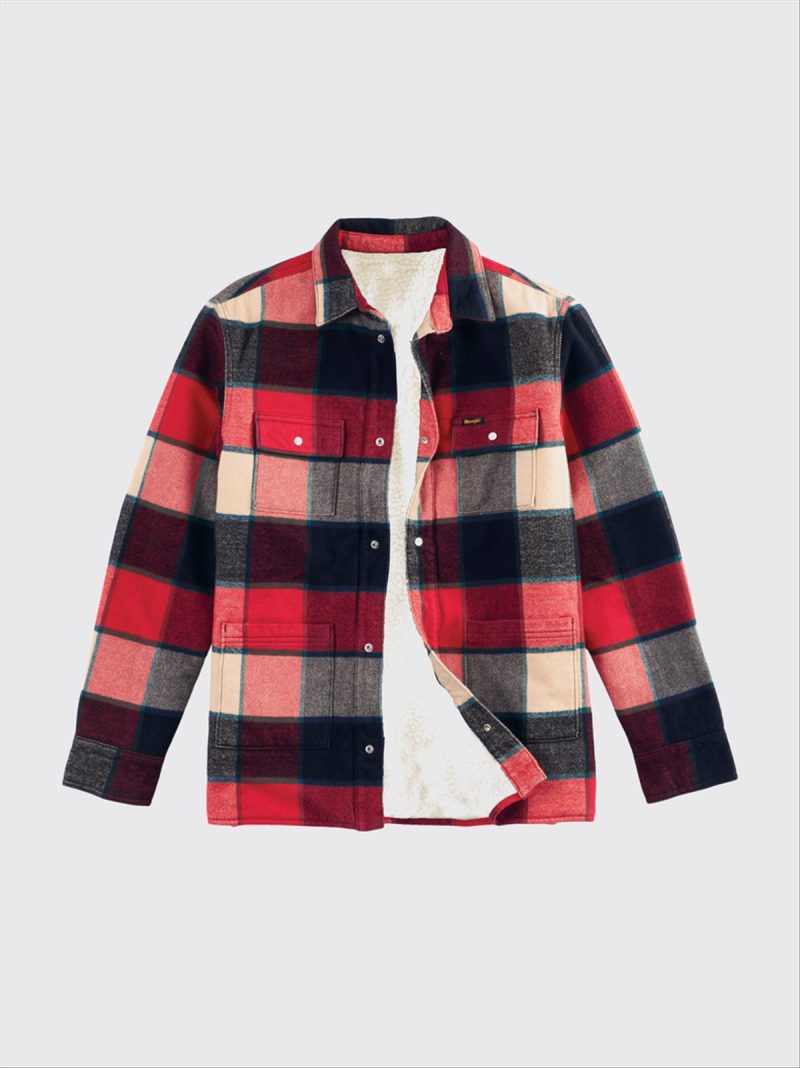 WRANGLER BOYS FLANNEL JKT