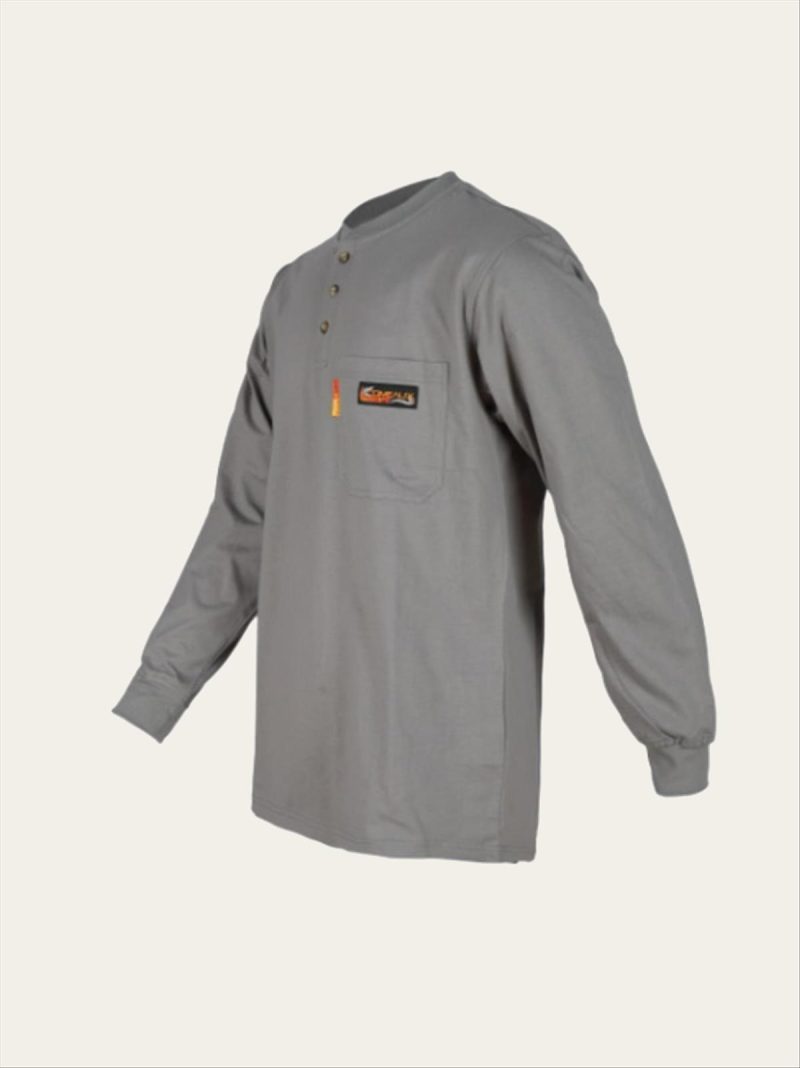 COMEAUX CAPS FR HENLEY GREY - Image 3