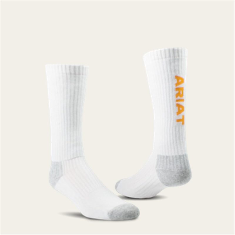 NESTER HOISERY COTTON MID CAF WHITE