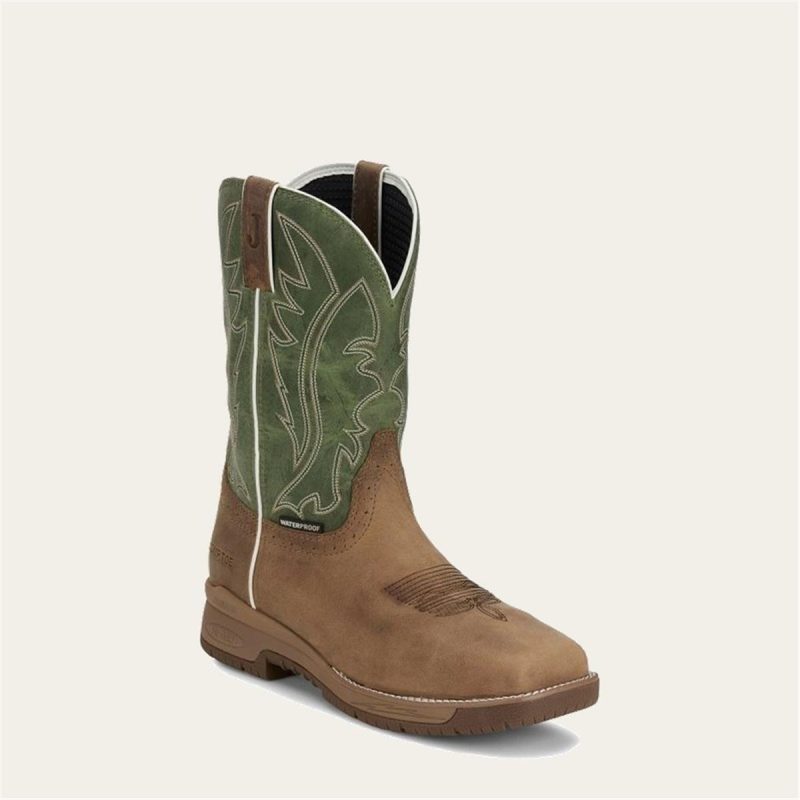 JUSTIN WORKBOOTS JW-10 WELL.  W/P