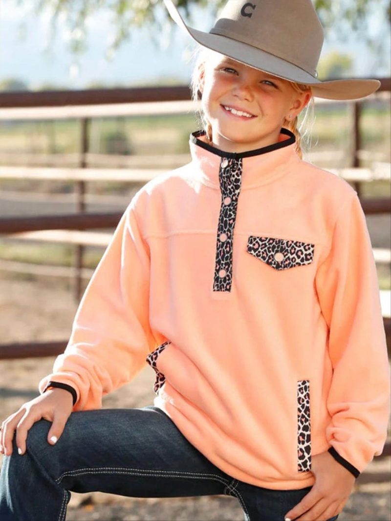 CINCH GIRLS FLEECE PULLOVER OW23