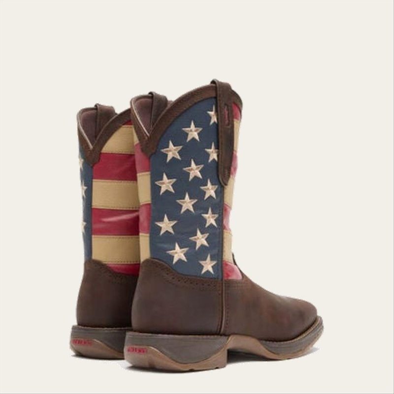 DURANGO BOOTS D-52 STKMN FLAG TOPS - Image 4