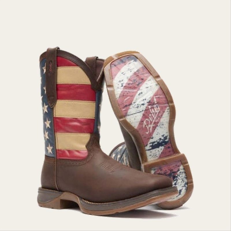 DURANGO BOOTS D-52 STKMN FLAG TOPS - Image 6
