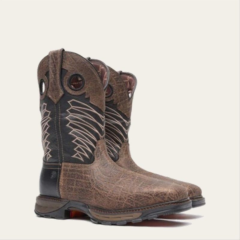 DURANGO WORKBOOTS D-47 MEN'S ST BRN - Image 5
