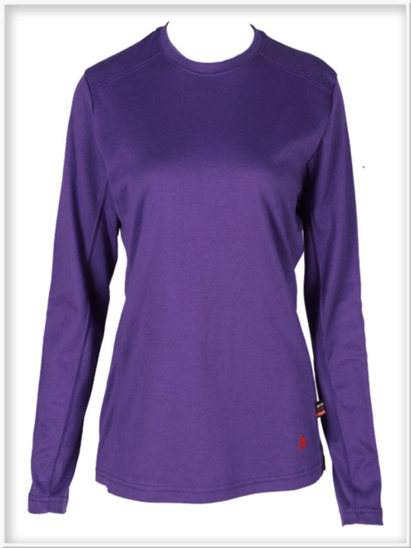 FORGE FR WMN FR HENLEY PURPLE