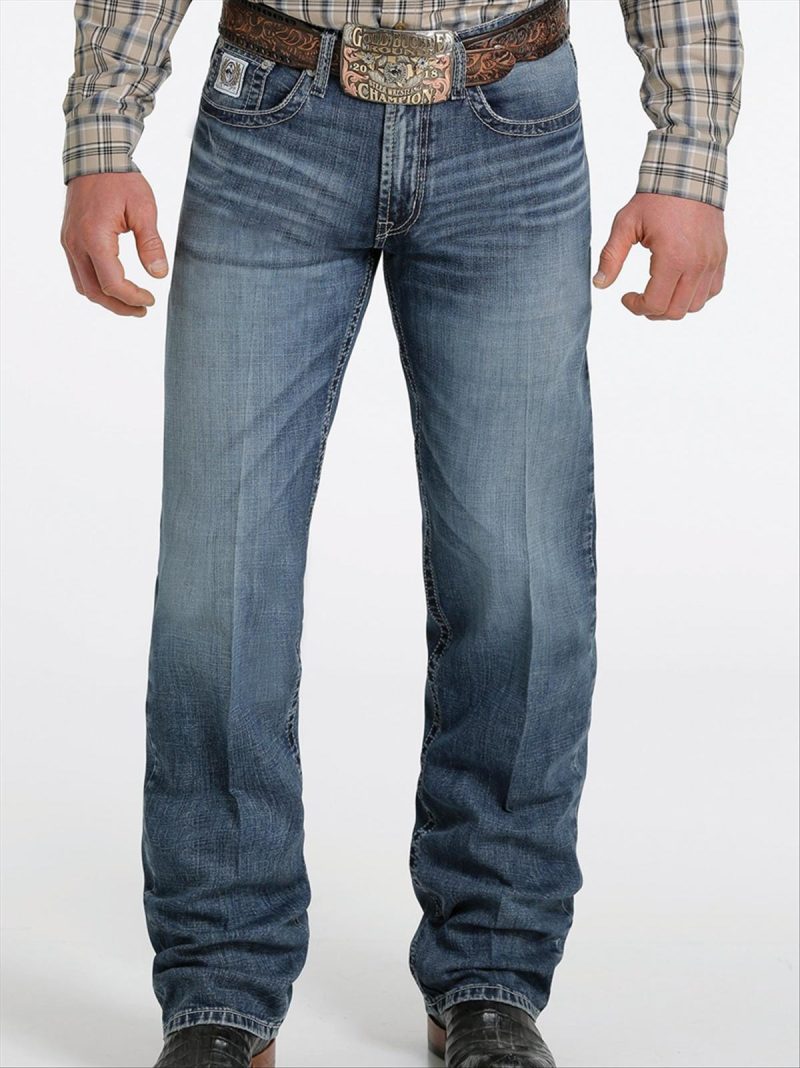 CINCH WHITE -  MID STONE WASH