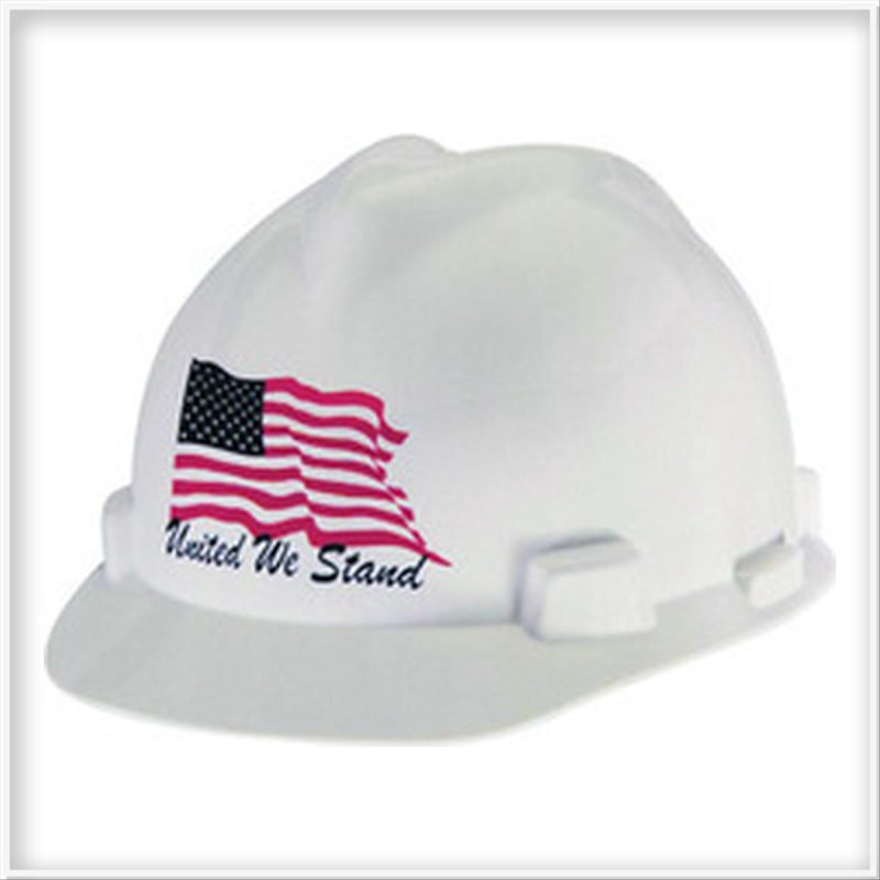 AIRGAS SAFETY WAVY AMERICAN FLAG