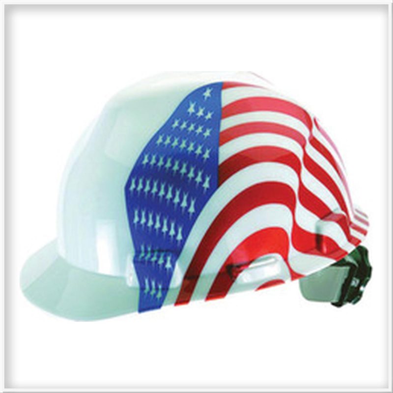AIRGAS SAFETY DUAL AMERICAN FLAG