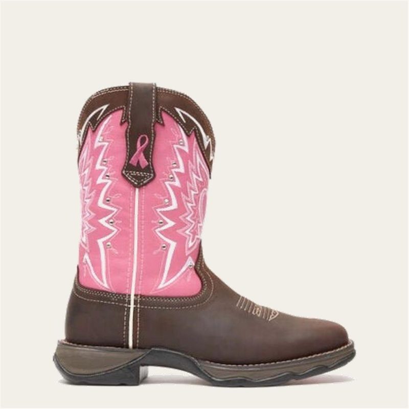 DURANGO BOOTS D-240 STCKMN W/PINKT - Image 3